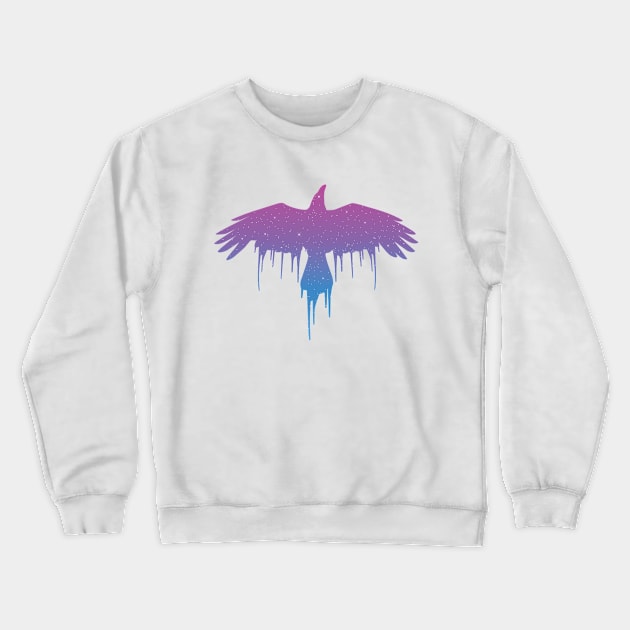 The Midnight Raven Colour Crewneck Sweatshirt by ToyRobot